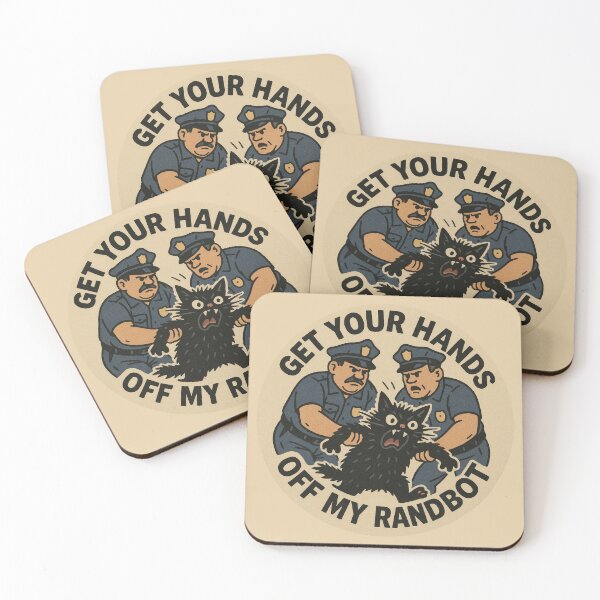 Item preview, GET YOUR HANDS OFF MY CAT! designed and sold by #STARFIELDTEAM.