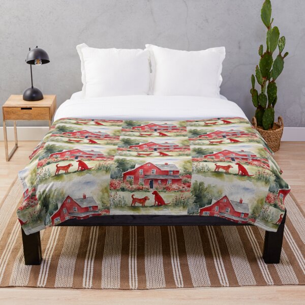 Item preview, Perros rojos en el jardín designed and sold by Diclebaybas.