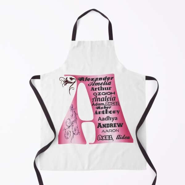 Item preview, Alphabet symbol Letter A with American male and female names starting with A designed and sold by lugashok.