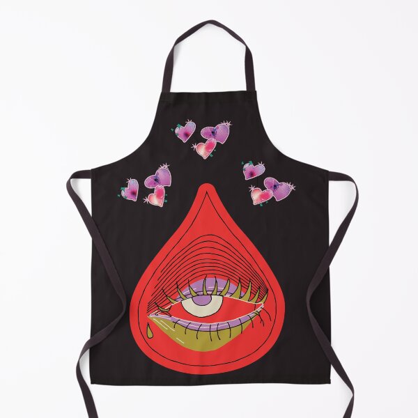 Item preview, Surreal Crying Eye | Emotional Abstract Art with Hearts designed and sold by Diclebaybas.