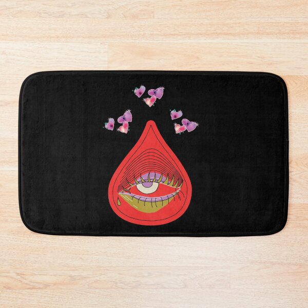 Item preview, Surreal Crying Eye | Emotional Abstract Art with Hearts designed and sold by Diclebaybas.