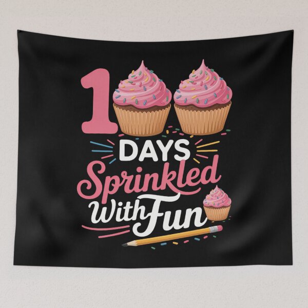 Item preview, 100 Days Sprinkled With Fun Happy 100th Day Of School designed and sold by DoorwayThreads.