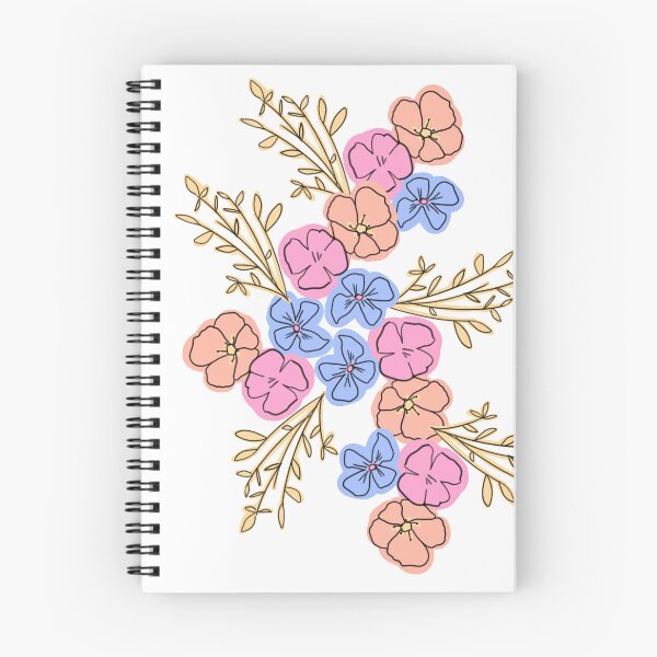 Item preview, Pastel Flowers Sticker designed and sold by MirkasDesign.