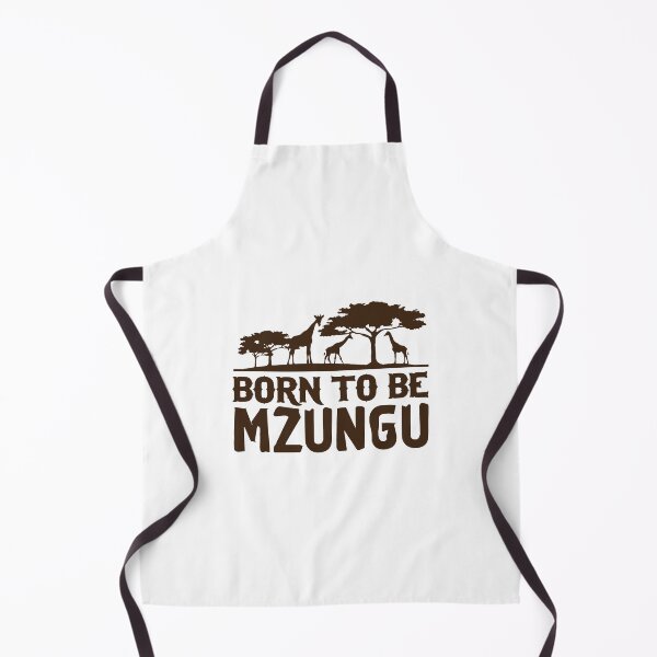 Item preview, Born To Be Mzungu; Africa; Swahili; designed and sold by StickerApe.