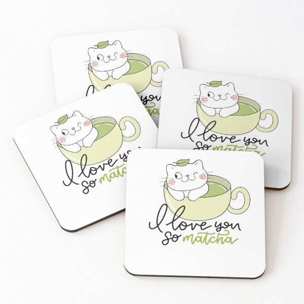 Item preview, I Love You So Matcha  designed and sold by Anything Anything.