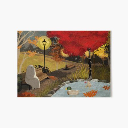 Item preview, Duck Pond (autumn) designed and sold by katherineblower.