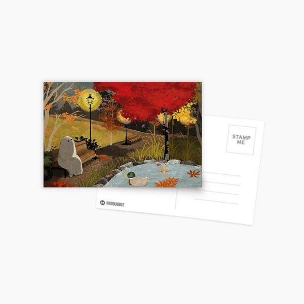 Item preview, Duck Pond (autumn) designed and sold by katherineblower.
