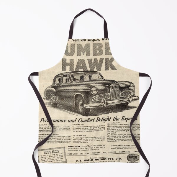 Item preview, 1950s Humber Hawk Vintage Car Advert - Classic British Motoring Poster - Retro 50s Automobile Art designed and sold by taspaul.