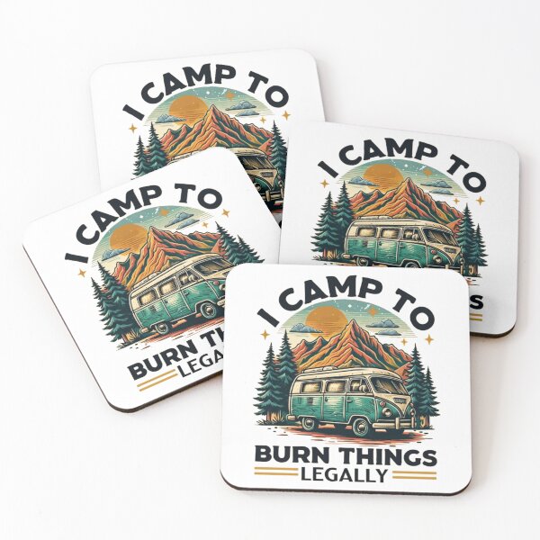 Item preview, Campfire Humor Tee- RV Life Shirt designed and sold by AmabelleAtelier.