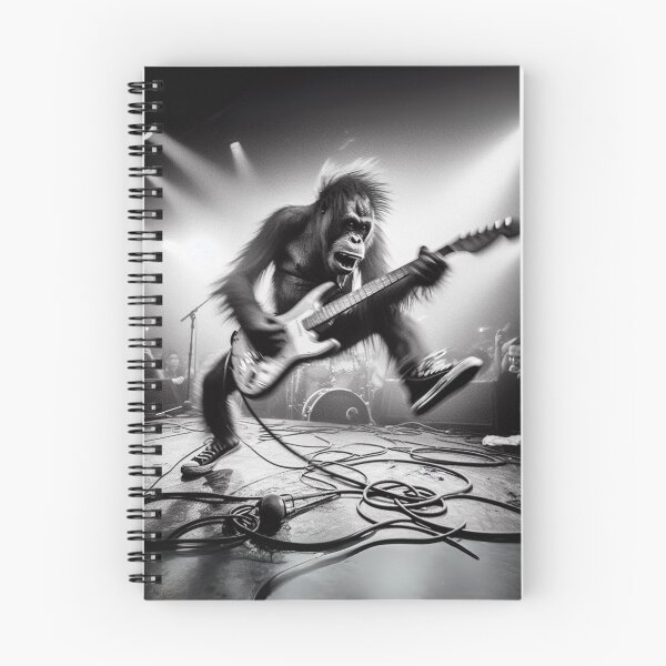 Item preview, "Ape-solute Rock Mayhem" designed and sold by Print Fiction.
