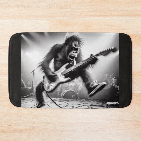 Item preview, "Ape-solute Rock Mayhem" designed and sold by Print Fiction.