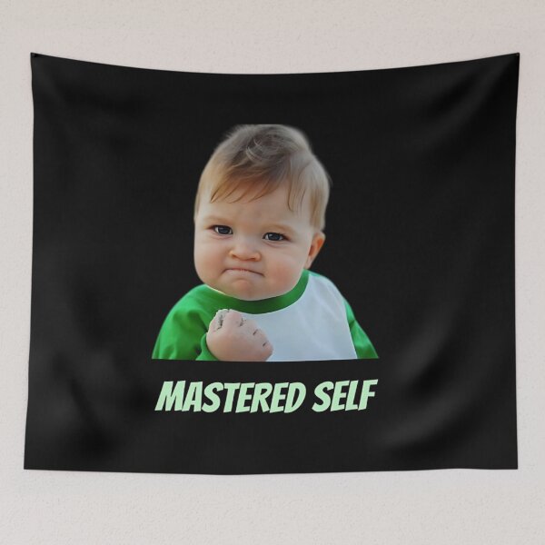 Item preview, Mastered Self Stoic Meme designed and sold by LexaArtworks.