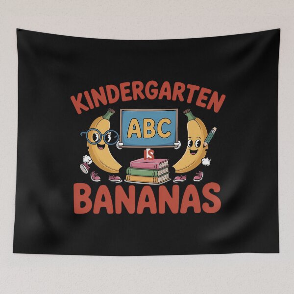 Item preview, Kindergarten Is Bananas Teacher Back To School designed and sold by DoorwayThreads.