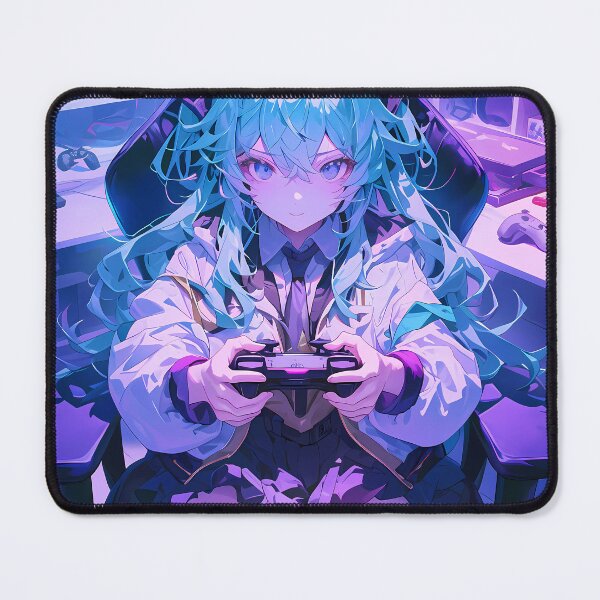 Item preview, Sayu Genshin Impact Game Girl Waifu Vibes Neon Gaming Space designed and sold by HumbertoValveno.