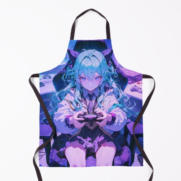 Item preview,  Sayu Genshin Impact Game Girl Waifu Vibes Neon Gaming Space designed and sold by HumbertoValveno.