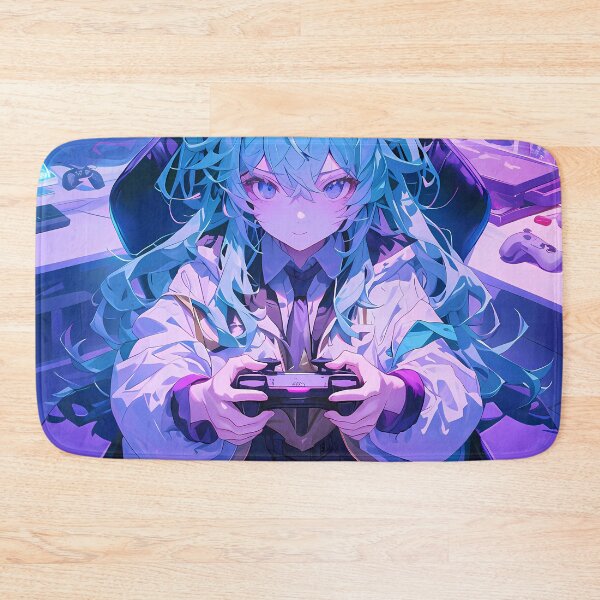 Item preview,  Sayu Genshin Impact Game Girl Waifu Vibes Neon Gaming Space designed and sold by HumbertoValveno.