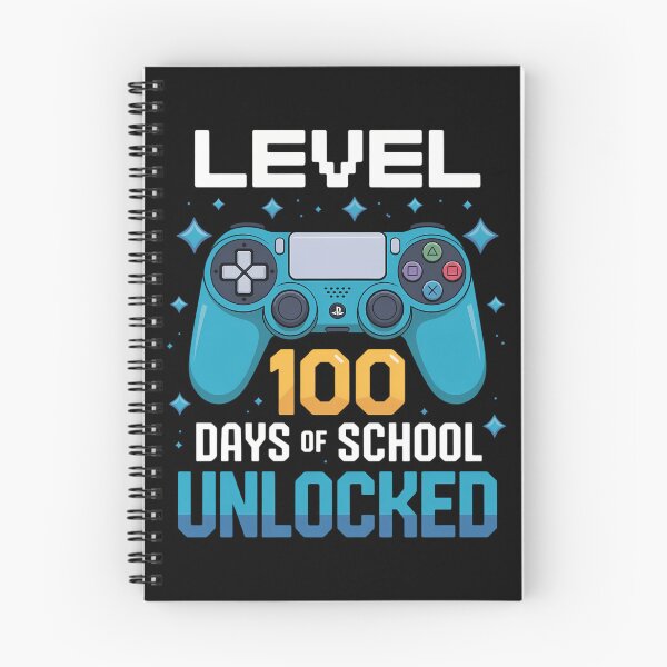 Item preview, Level 100 Days Of School Unlocked 100th Day of School designed and sold by DoorwayThreads.