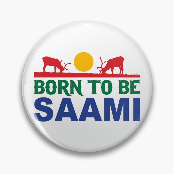 Item preview, Born To Be Saami;  designed and sold by StickerApe.
