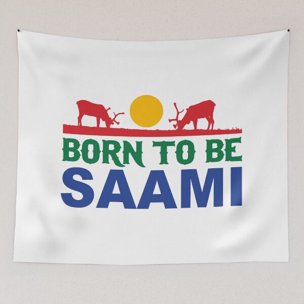 Item preview, Born To Be Saami;  designed and sold by StickerApe.