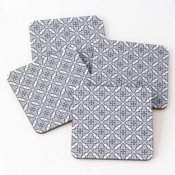 Item preview, Blue Seamless Fabric Patterns designed and sold by iSaRinRaDa.