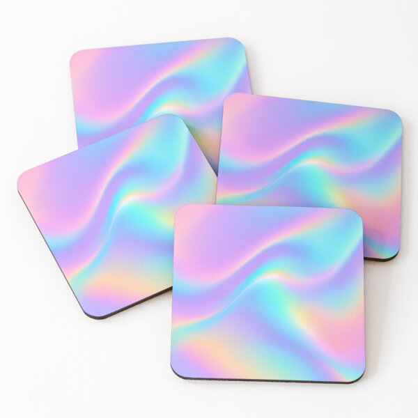 Item preview, Iridescent Dreamscape – Futuristic Holographic Abstract by ElimsArtss designed and sold by ElimsArtss.