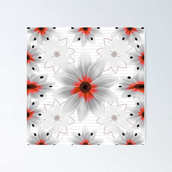 Item preview, Daisy Floral Abstract designed and sold by Dahneray1.