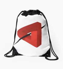 Triangle Drawstring Bag