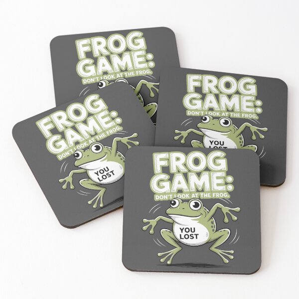 Item preview, Frog Game – Don’t Look at the Frog Meme  designed and sold by MonkiFlipp.