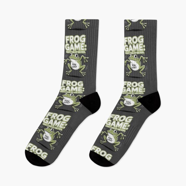 Item preview, Frog Game – Don’t Look at the Frog Meme  designed and sold by MonkiFlipp.