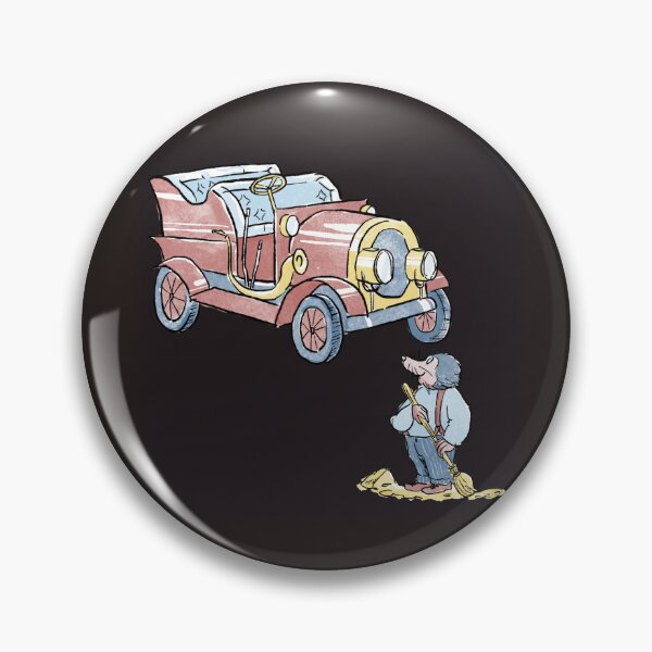 Item preview, Mole with Vintage Car designed and sold by Diclebaybas.