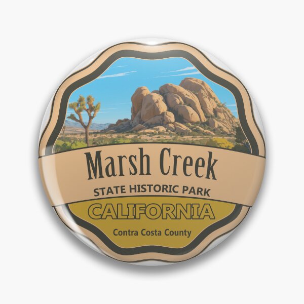 Item preview, Marsh Creek State Historic Park, Contra Costa County County, California designed and sold by Wanderful-roads.