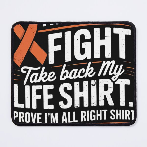 Item preview, This Is My Fight RSD CRPS Awareness Orange Ribbon Fighter designed and sold by ConceptualVibes.