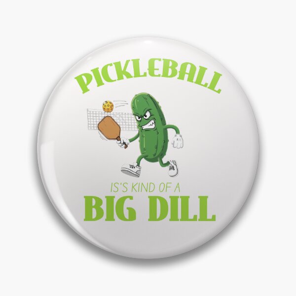 Item preview, Pickleball it's kind of a big dill - funny pickleball t-shirts designed and sold by Corgi & co Shop.