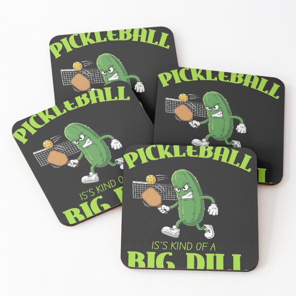 Item preview, Pickleball it's kind of a big dill - funny pickleball t-shirts designed and sold by Corgi & co Shop.
