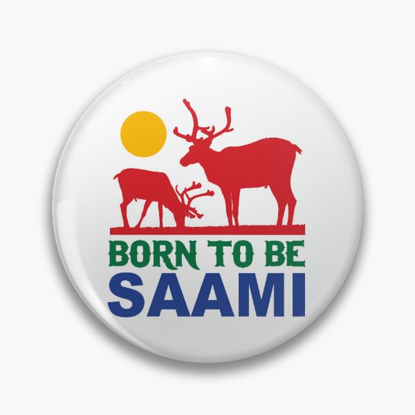 Item preview, Born To Be Saami; Northern; designed and sold by StickerApe.