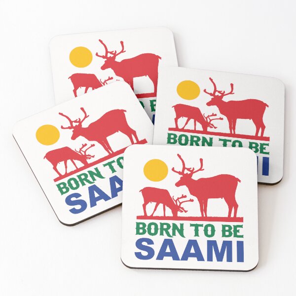 Item preview, Born To Be Saami; Northern; designed and sold by StickerApe.