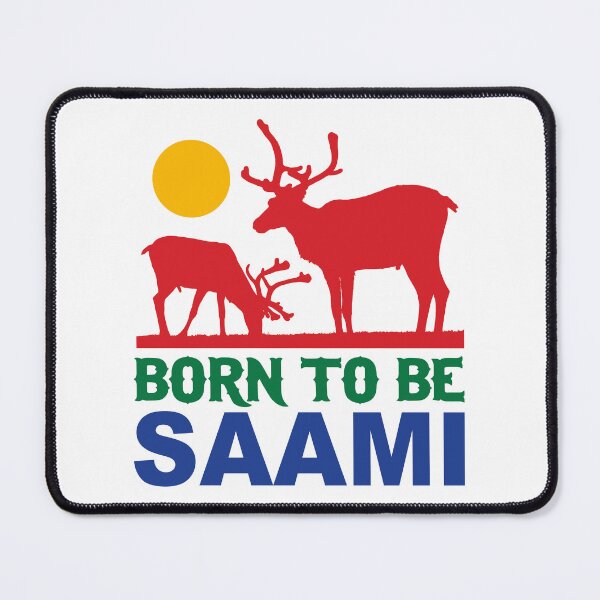 Item preview, Born To Be Saami; Northern; designed and sold by StickerApe.