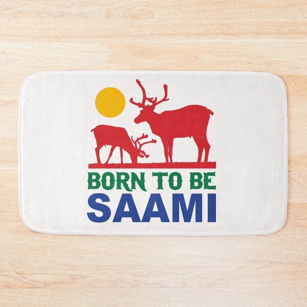 Item preview, Born To Be Saami; Northern; designed and sold by StickerApe.