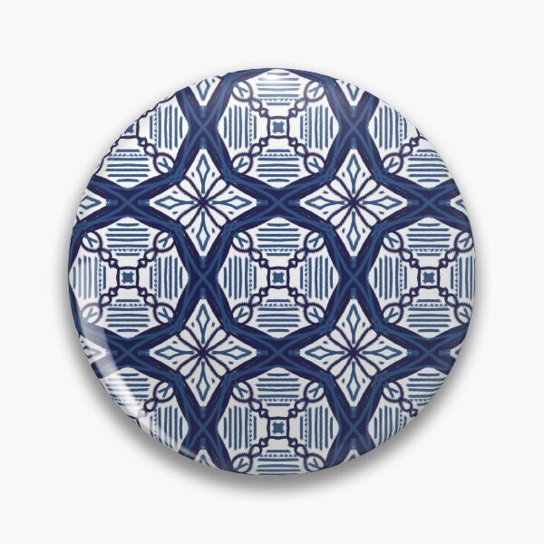 Item preview, Blue Seamless Fabric Patterns designed and sold by iSaRinRaDa.