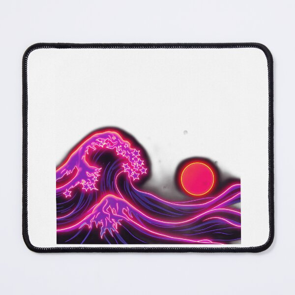 Item preview, Cosmic Waves with Neon Elements designed and sold by sharon1210.