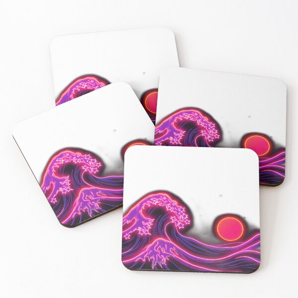 Item preview, Cosmic Waves with Neon Elements designed and sold by sharon1210.