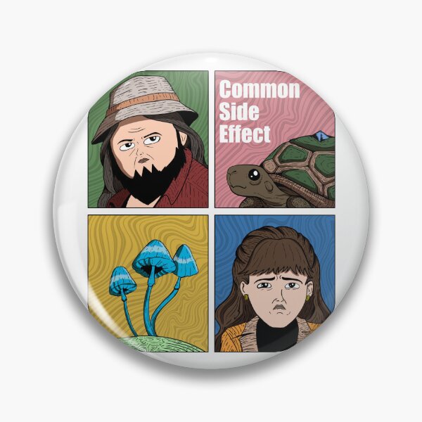 Item preview, Common side effects square design panels designed and sold by LandezTio.