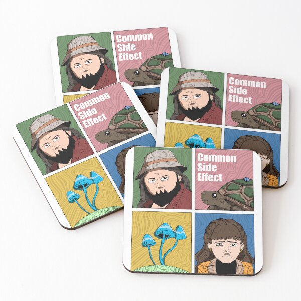 Item preview, Common side effects square design panels designed and sold by LandezTio.
