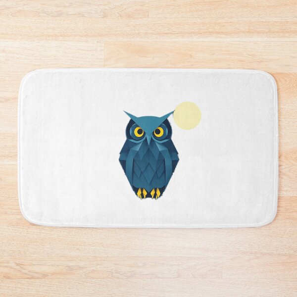 Item preview, Geometric Origami Owl Under Moonlight designed and sold by sharon1210.