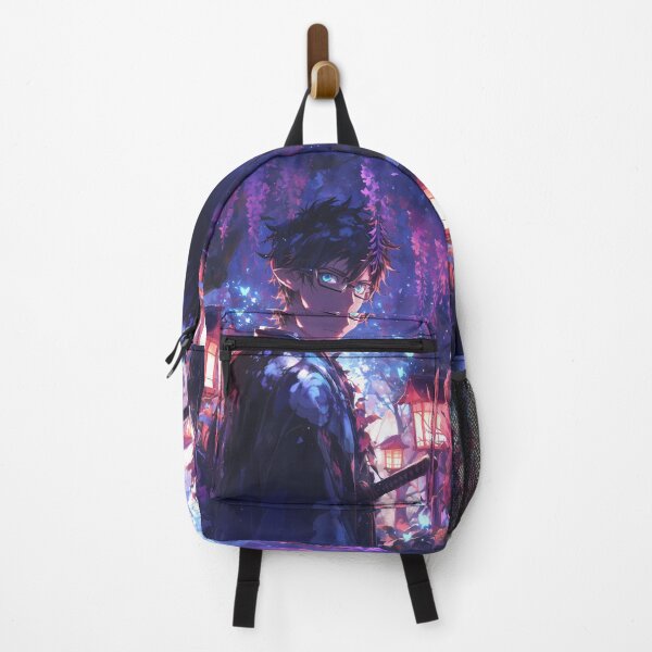 Item preview, Yukio Okumura Stoic Wisteria Lantern Night Blue Exorcist Anime designed and sold by mildaclairmo.