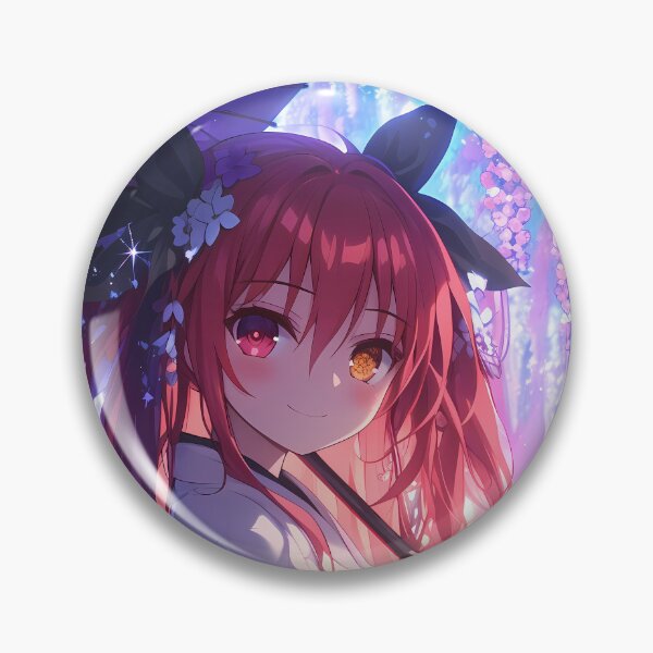 Artikelvorschau, Kotori Itsuka Date A Live Anime Wisteria Laterne Floral entworfen und verkauft von mildaclairmo.