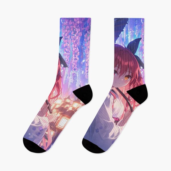 Item preview, Kotori Itsuka Date A Live Anime Wisteria Lantern Floral designed and sold by mildaclairmo.