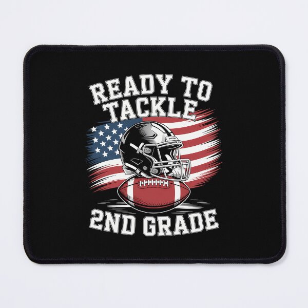 Item preview, 2nd Grade First Day Of School Football designed and sold by WalshDrawnLaugh.