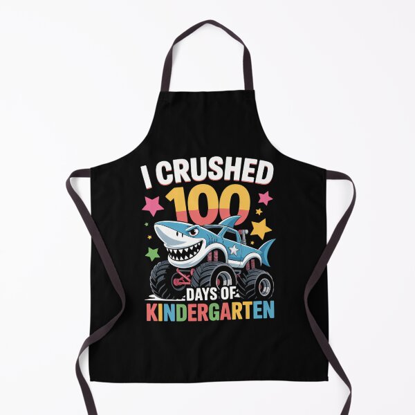 Item preview, 100 Days of kindergarten Truck 100th Day Cute Shark Lovers designed and sold by WalshDrawnLaugh.