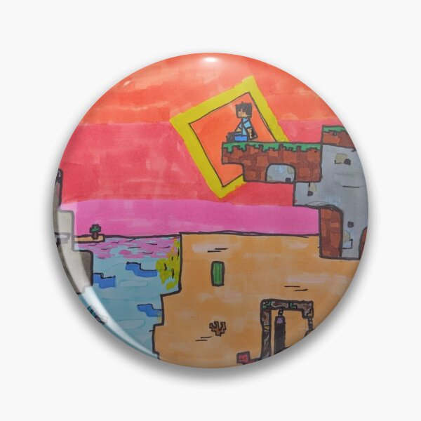 Item preview, Minecraft landscape cliff designed and sold by Purpl3Bear.